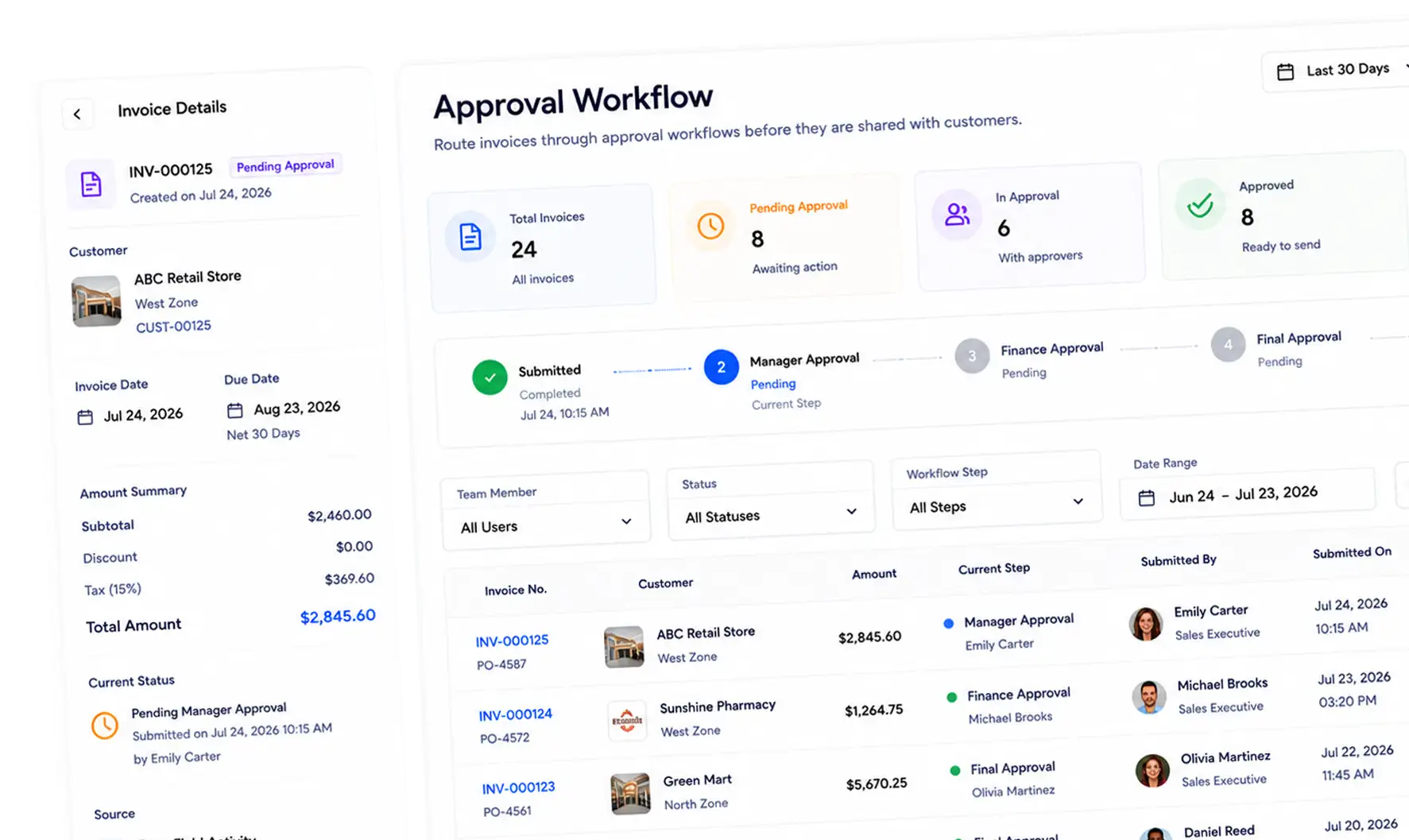 Approval Workflow 