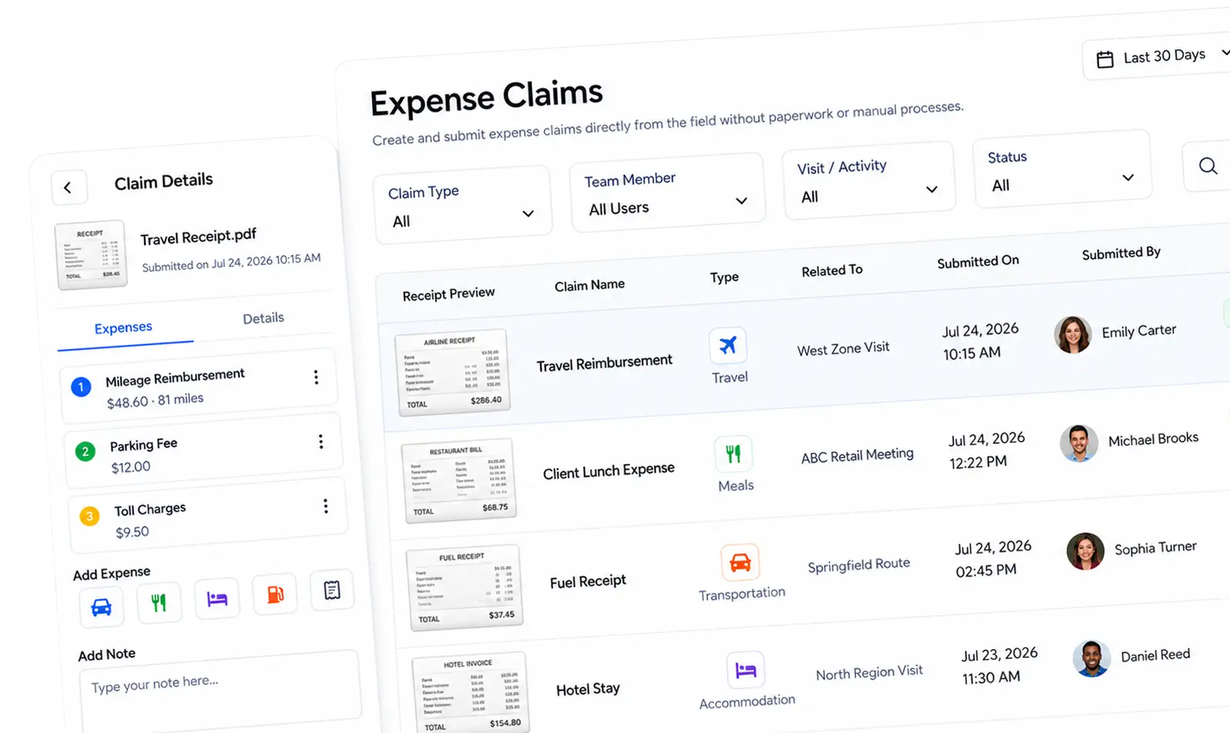 Expense Claims
