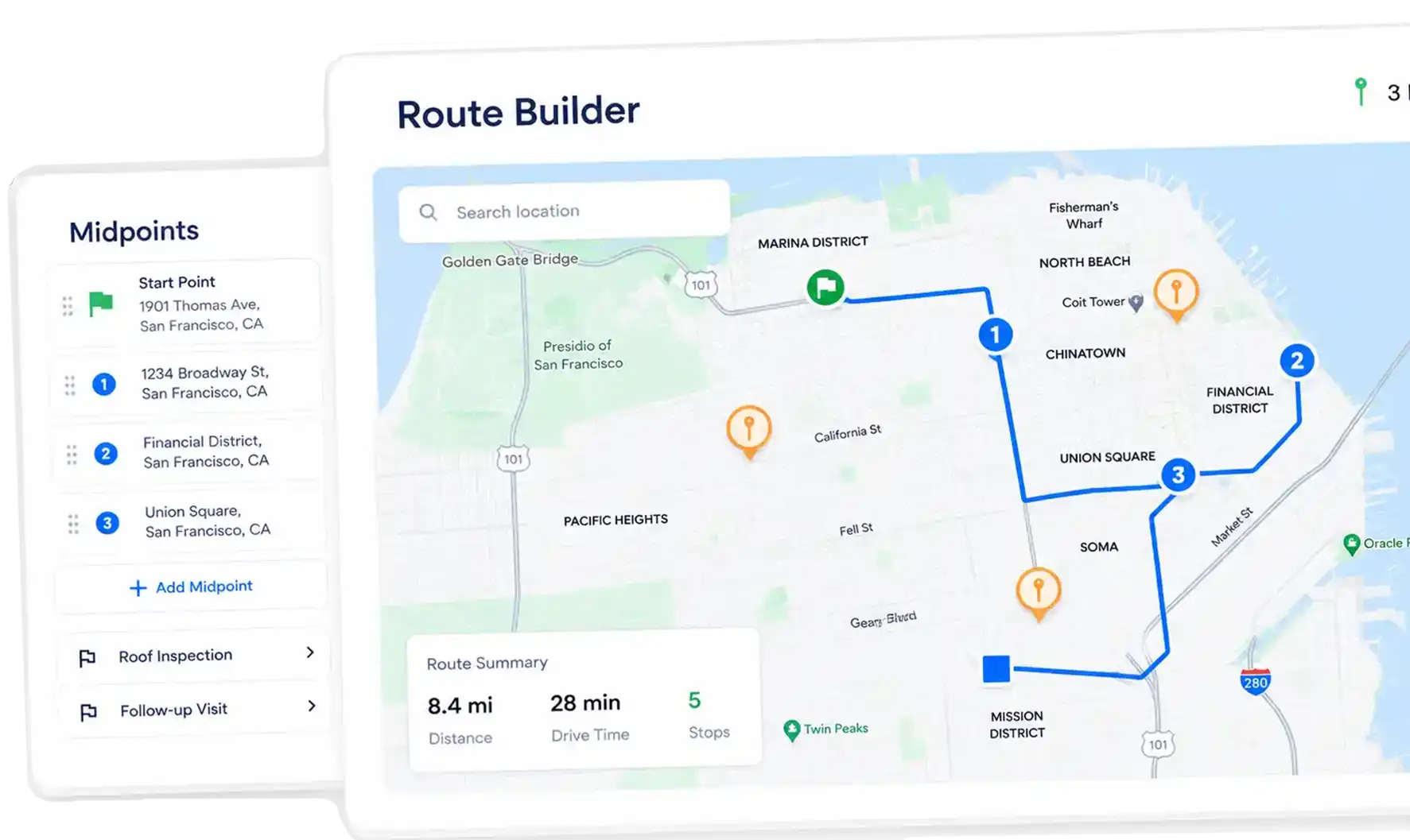 Daily Route Builder